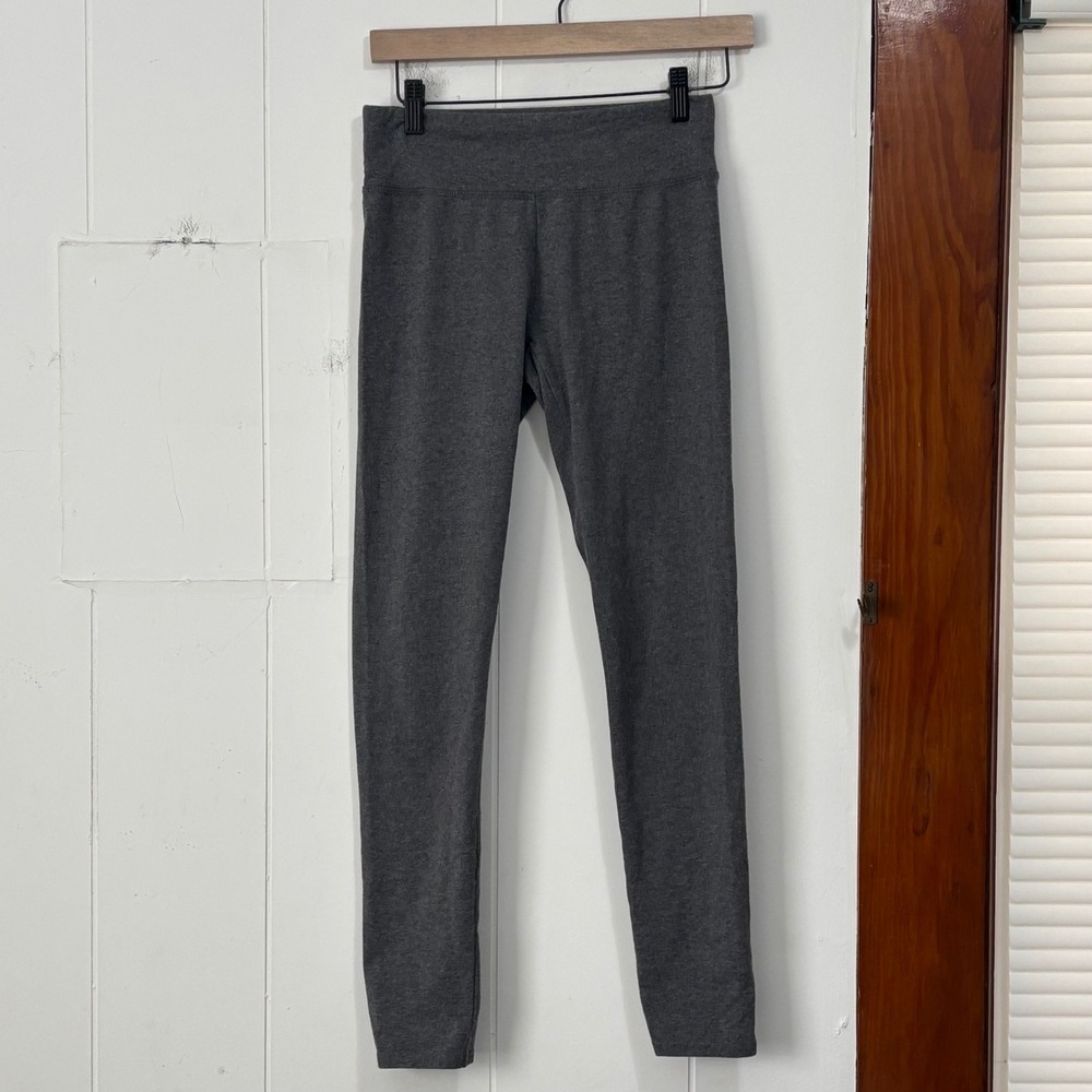Aerie Chill Cropped Leggings Gray Size M Long Athletic Pants